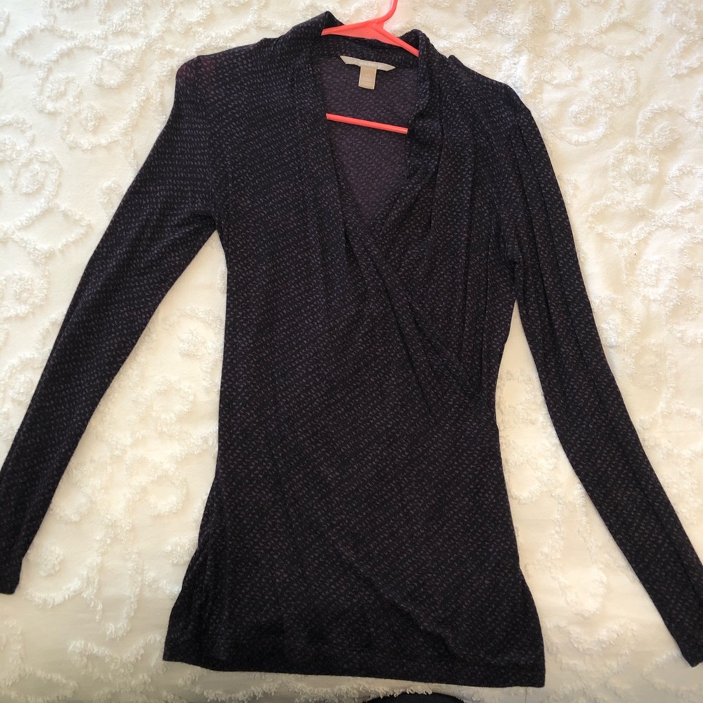 Faux wrap top